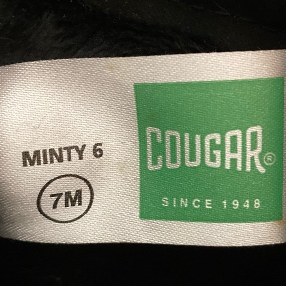 Cougar Minty Women's Black/Gun Metal Pull On Warm Winter Snow Boots Size US 7 M - Picture 12 of 12